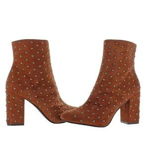Lucky Brand Studded Ankle Boots New